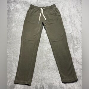 Buck Mason Khaki Sweatpants with Drawstring